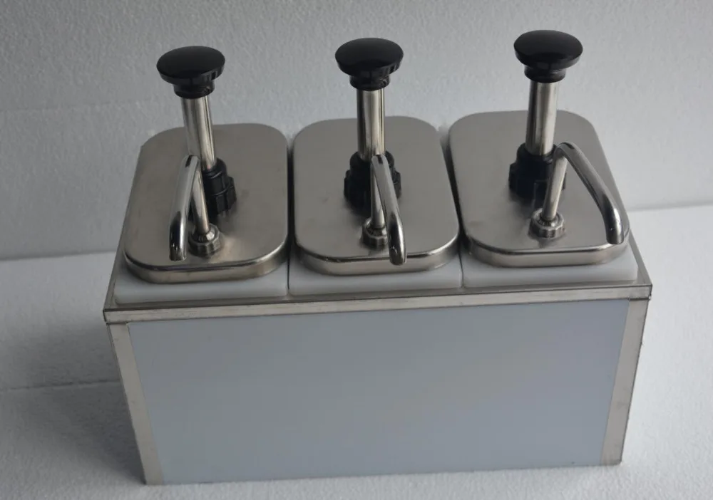 Three-pressure-juice-Mocha-pressure-pot-jam-pump-pump-sauce-pump-stainless-steel-base-with-stainless