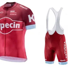 КАТЮША PRO TEAM RED КОРОТКИМ РУКАВОМ ВЕЛОСПОРТ ДЖЕРСИ ЛЕТО ЗАДЕЙСТВУЯ ОДЕЖДА РОПА CICLISMO+ БИБ ШОРТЫ 3D ГЕЛЬ PAD НАБОР