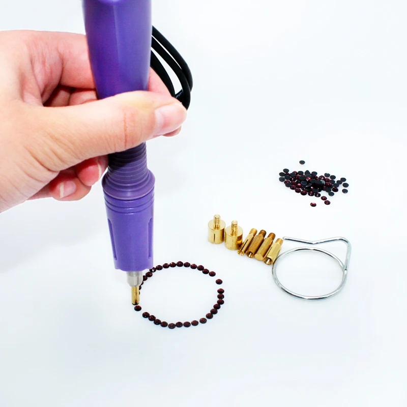 

Hotfix Rhinestone Applicator hot fix Applicator Iron-on Wand Heat-fix Applicator Wand Heat Gun Tool for Crystals Fabric Transfer