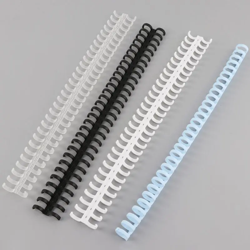 

30 Holes Circles Ring Loose-leaf Paper Book Scrapbook Album Binding Plastic Binder Spiral A4 Notebook Supplies