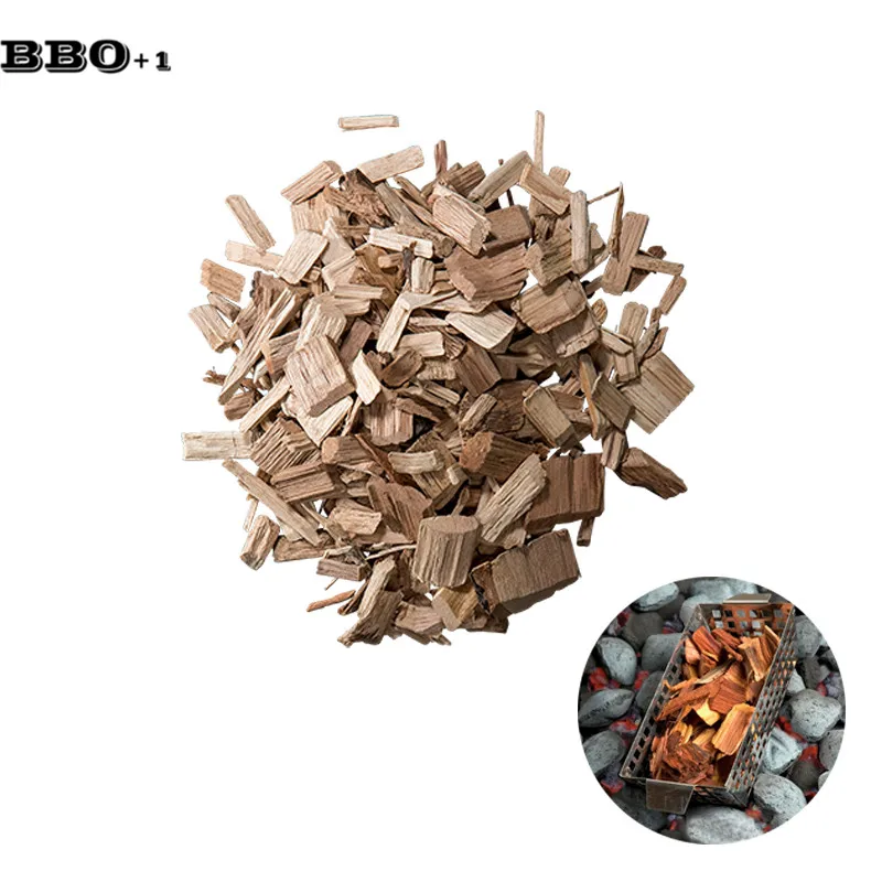 

Apple Wood Cooking Chunks BBQ Wood Chips for Grill Smoking Box Natural Wooden Chunks Smoking Barbecue Chip BBQ Grill Accessories