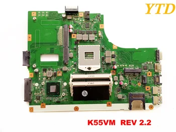 

Original for ASUS K55VM laptop motherboard K55VM HM76 REV 2.2 tested good free shipping