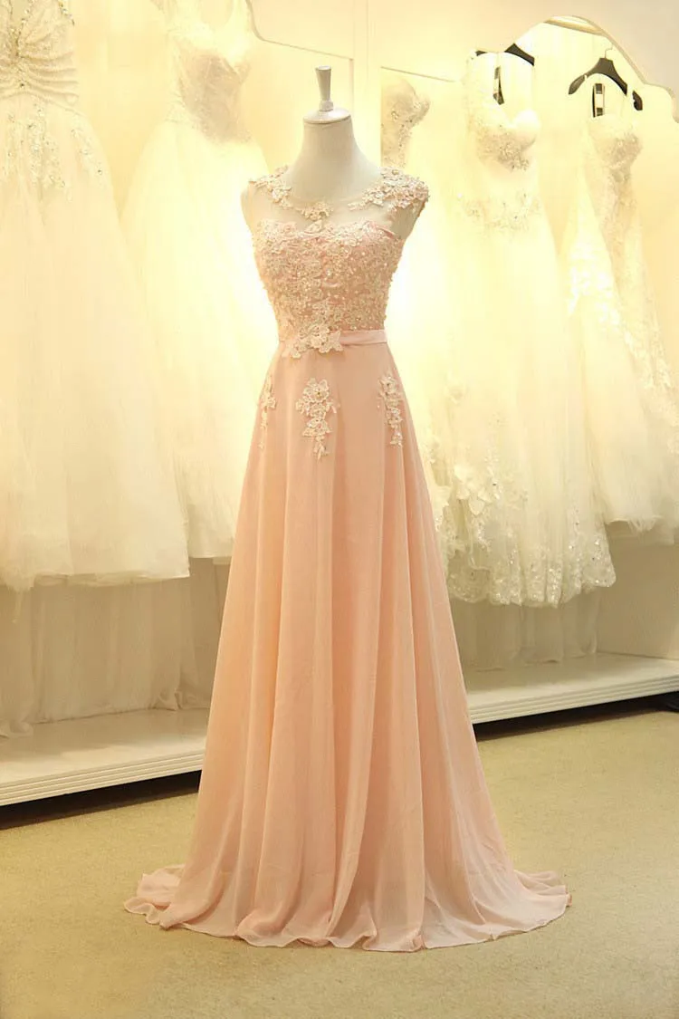 Mingli Tengda шифоновое платье подружки невесты без рукавов vestido longo 2018 розовое