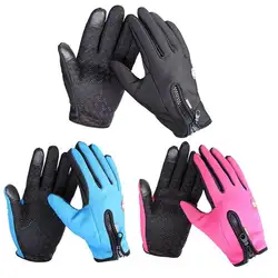 Ветрозащитные термо варежки ветрозащитные перчатки зимние мужские и женские Противоскользящий теплый сенсорные перчатки дышащие