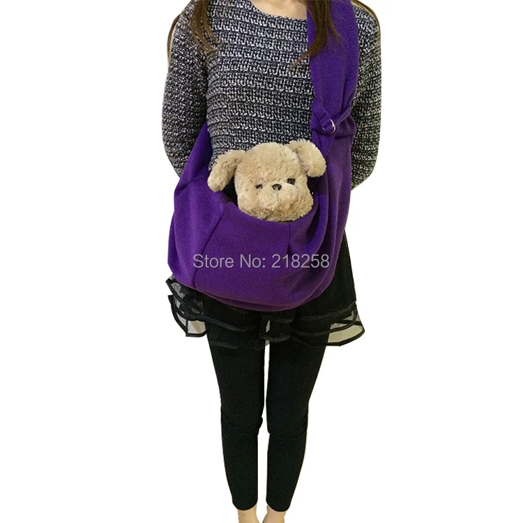 

Free Shipping Cotton Pet Dog Sling Carrier Bag Dogs Carrier Bag Retail Five Color Selection