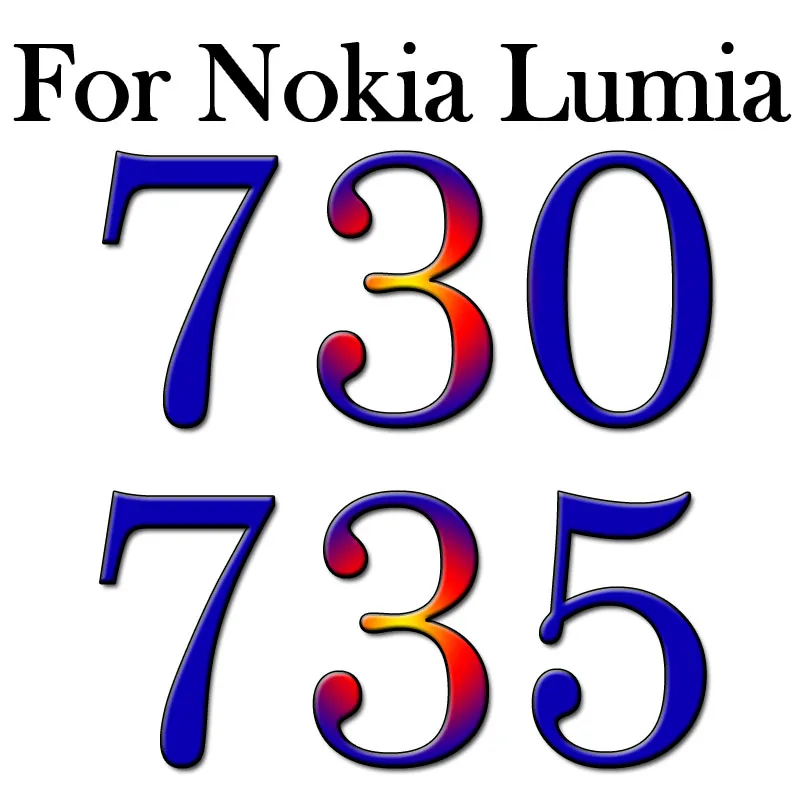 С уровнем твердости 9H закаленное Стекло Экран Защитная пленка для microsoft Nokia Lumia 625 730 735 950 650 640 630 635 535 532 540 430 435 550 чехол - Цвет: For Nokia Lumia 730