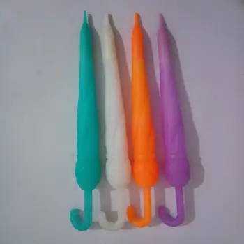 

500pcs Creative Umbrella Shape Ballpoint Pen Popular Color Cute Novelty Gel ink Pen School Office Students Stationery Gift