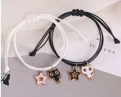

Heebracelet 2019 girl rope chain stainless steel bracelets Women round chain female jewelry girl gift trendy 3 colors