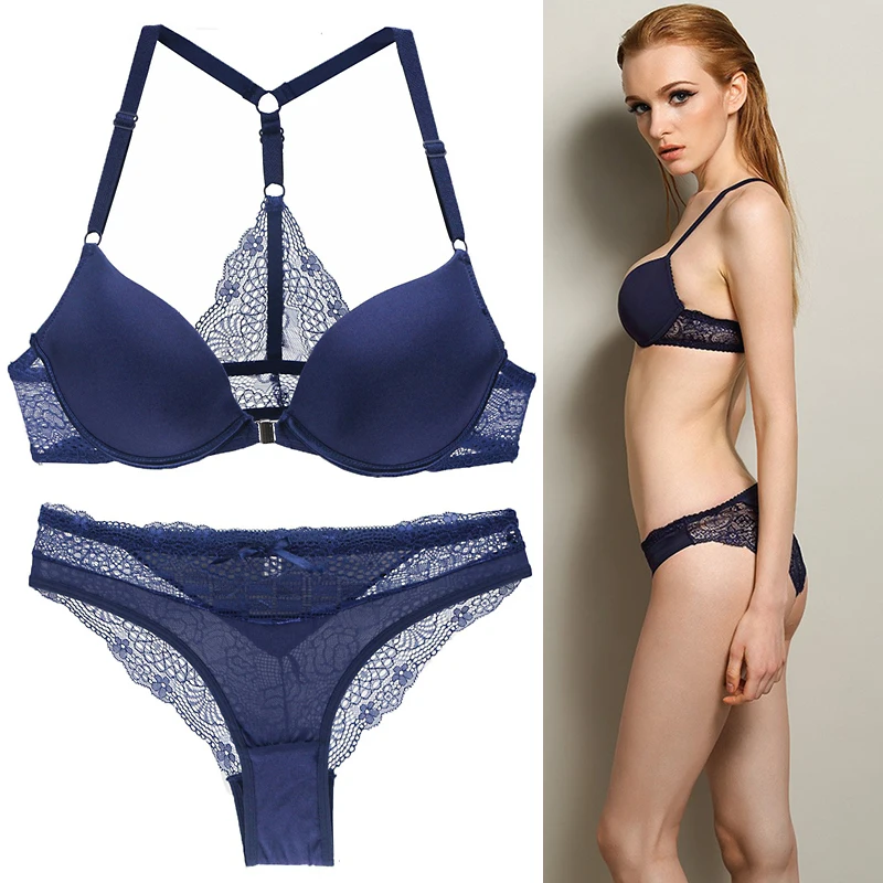 Hot Sale 8 Color Sexy Elegant Bra and Panty Set Women Bras Underwear Lady push up bra Lingeries bra sets brief set lingerie set