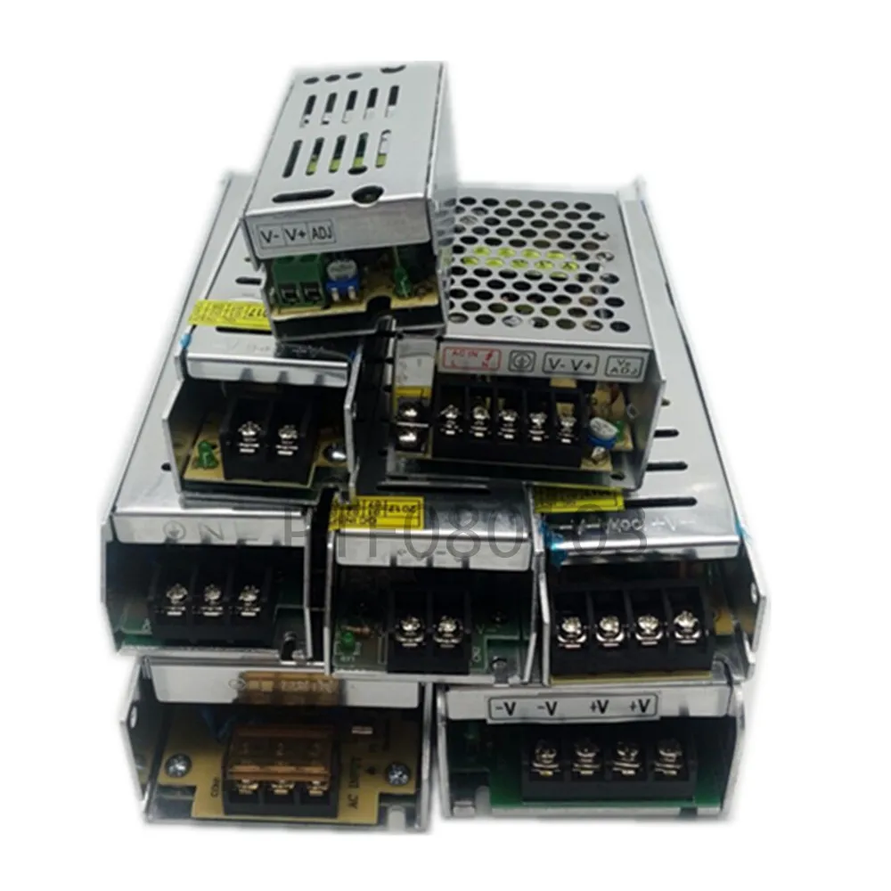 12V Трансформаторы освещения AC220V к DC Светодиодный драйвер для светодиодных лент