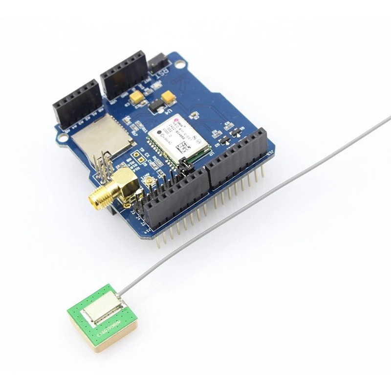 

Elecrow GPS Shield for Arduino UNO R3 MEGA NEO-6M Receiver Module with Antenna Micro SD Card Interface Electronic DIY Kit