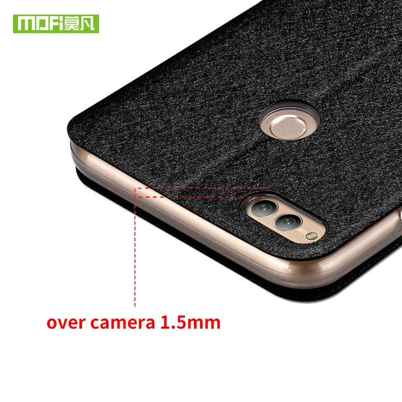 Huawei Honor 7X cubierta de la caja del cuero flip de lujo de capas Mofi original Huawei Honor7X caso 360 protectect anti-knock fundas