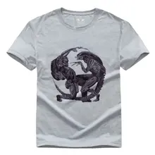 New Summer T Shirt Men Women Alien Vs Predator Avp Cooldry Fitness Tshirt Video Game Tops Camisetas Clothing Man Casual