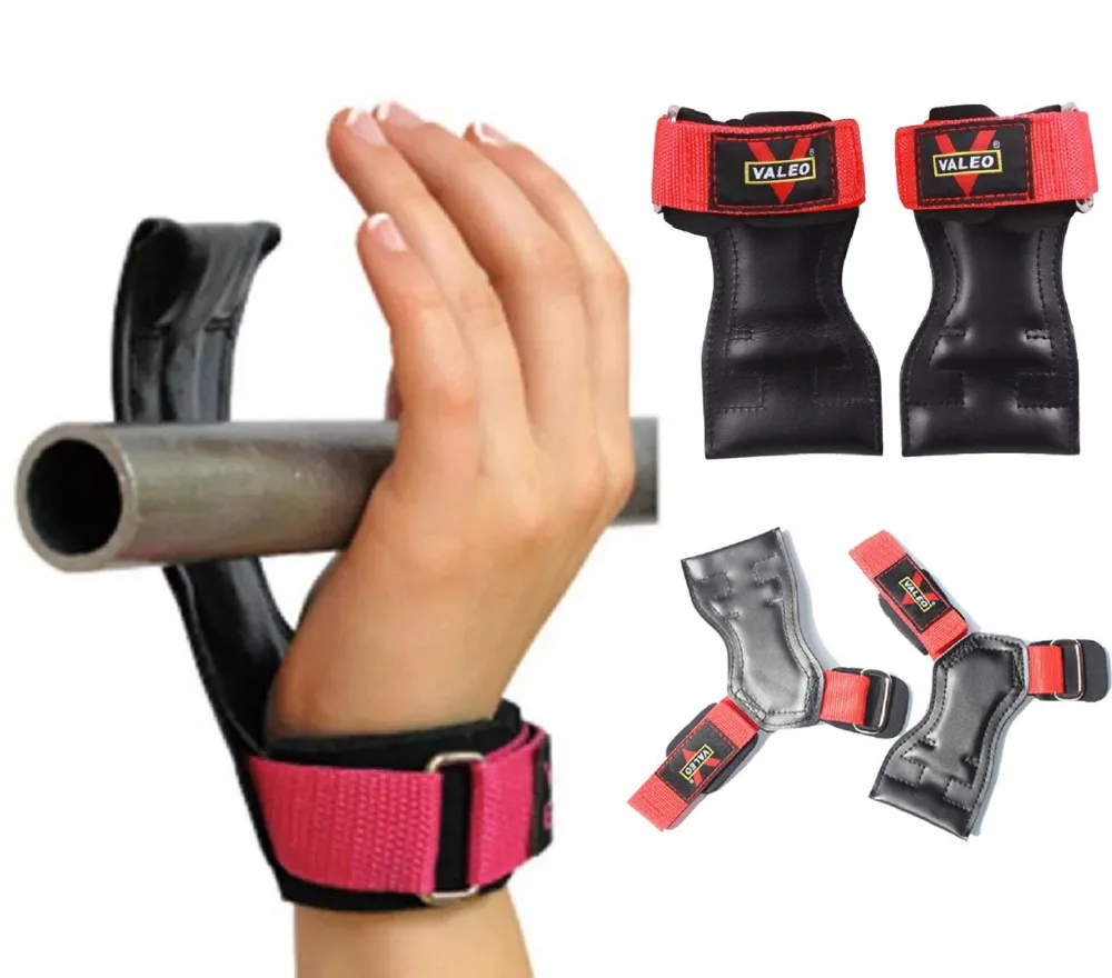 Fitness Weightlifting Gloves Gym Grip Pads Wrist Wraps Dumbbell Barbell