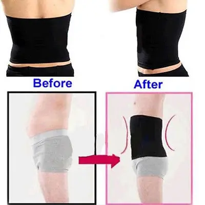 

Men's Healthy slimming body Abdomen Shaper Belt Burn Fat Underwear Lose Weight