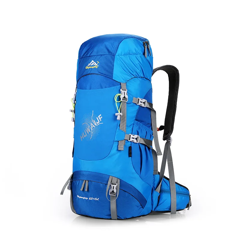 

Outdoor 70L Large Capacity Camping Trekking Rucksack with Rain Cover Waterproof Climbing Hiking Backpack Men Women Travel Bag