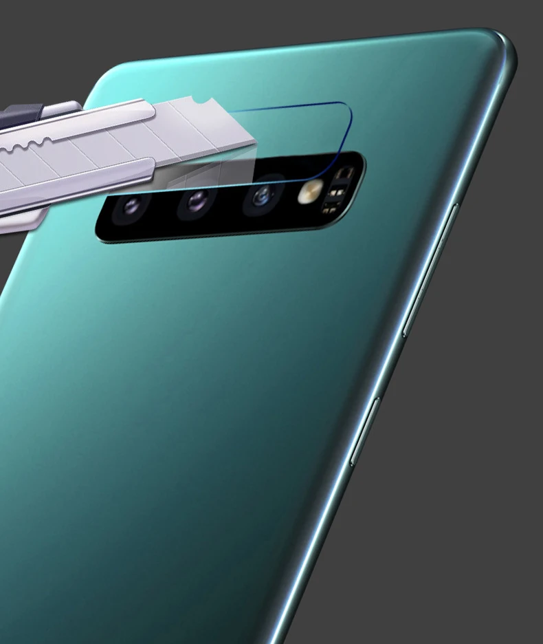 Закаленное стекло для объектива камеры samsung Galaxy S10 S10e + Защитная пленка Plus 50
