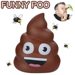 Мягкие Рождественские Цветные Игрушки для снятия стресса Kawaii Jumbo Poo супер медленно поднимающийся крем ароматизированные игрушки для