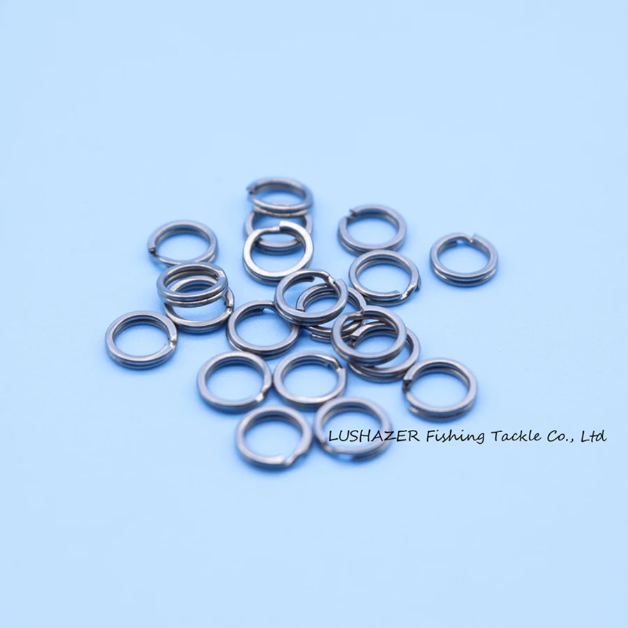 size #2 !! Free shipping also !!! Lot of 100 stainless steel split rings