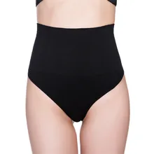 Женские Трусы-стринги с высокой талией, бесшовные трусы для похудения, Утягивающие трусы, нижнее белье, Утягивающие трусы