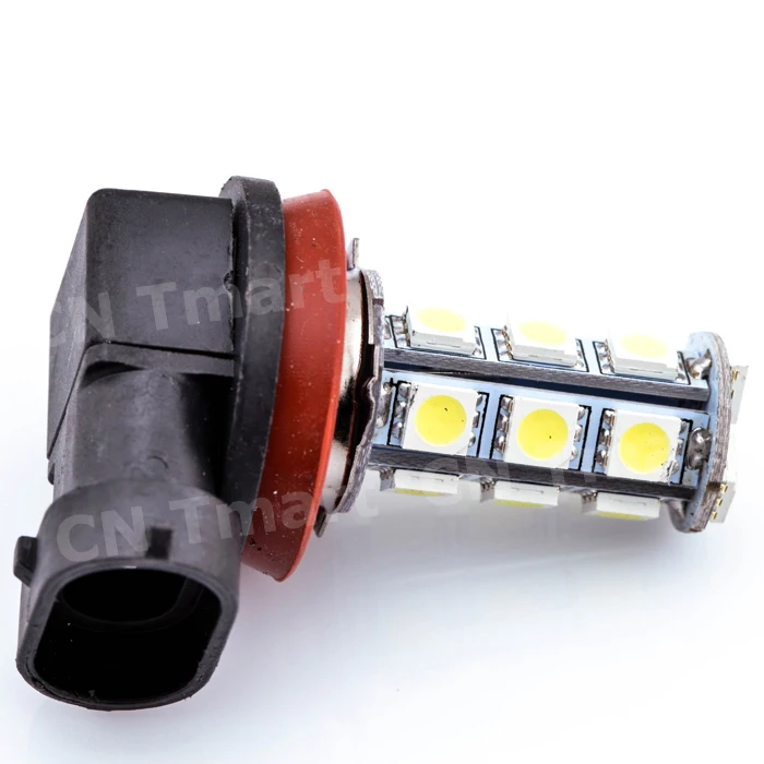 Высокое качество Белый H11 H8 18 светодиодный 5050 SMD Авто День Вождения