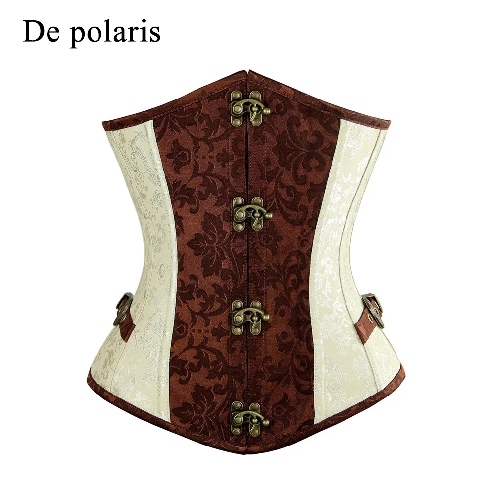 Women waist trainer Underbust Corset Waist shaper Gothic Bustier body