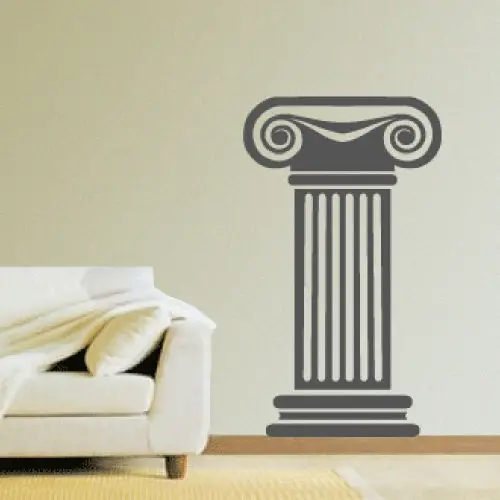 GREEK COLUMN Vinyl Art Wall Decals Sticker Home Decor 40x23inchin Wall Stickers from Home