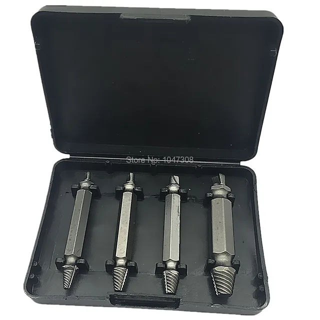 Buy Screw Extractor Drill Bit Set Easy Out Broken Bolt