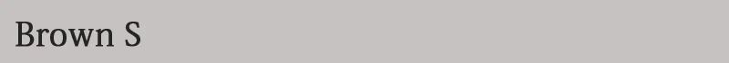 Brown S