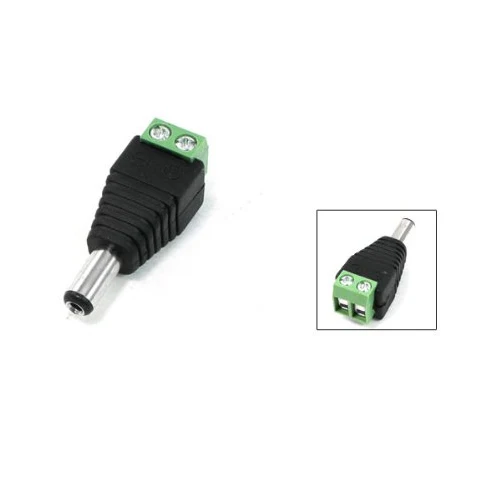 

10x New 2.1 x 5.5mm DC Power Male Plug Connector for CCTV Camera
