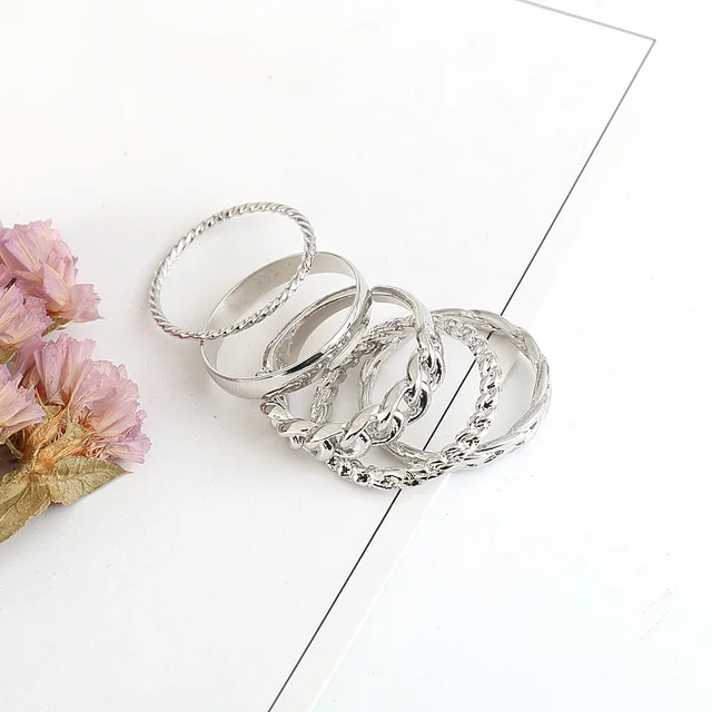 5pcs Set Korea Pop Bts Bangtan Boys V Kim Tae Hyung Same Style Rings For Women Men Jewelry 18 Rings Aliexpress