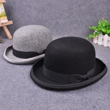 Шерстяная мужская шляпа Bailey ofголливудская фетровая шляпа для джентльмена, крушенная шляпа Hantom lr Amir Khan Bowler, роскошные шляпы Billycock