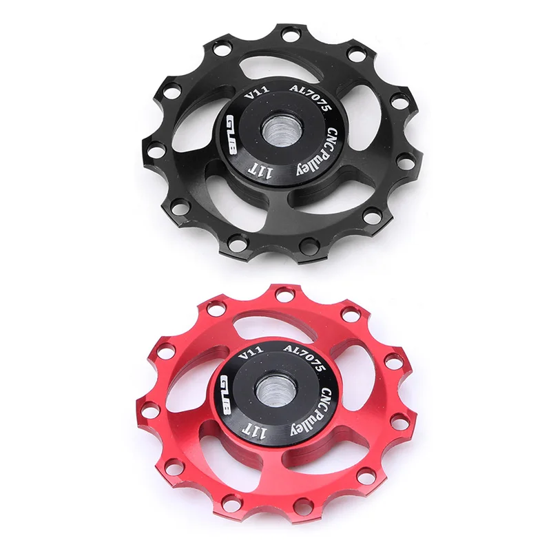 

GUB Aluminum Alloy 11T Rear Derailleur Jockey Wheel Road MTB Mountain Bike Bicycle Pulley Ceramic Bearing Cycling Equipment