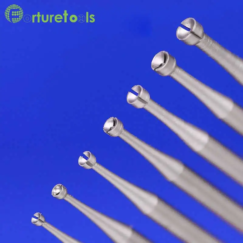 6pcs type G carving tools Router Bits dremel Rotary hand tools for jewelry engraving head 1.0~2.3mm Shank dia 2.35mm TZ59