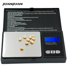 50 шт. компанией dhl FedEx 1000 г 0,1 г Электронные точные карманные цифровые 1 кг ЖК Подсветка баланс Вес алмазные ювелирные весы 35% скидка