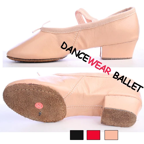 Leather Practice Dance Shoes Similar as Sansha Teacher Teaching Dance Shoes Ballet Shoes With