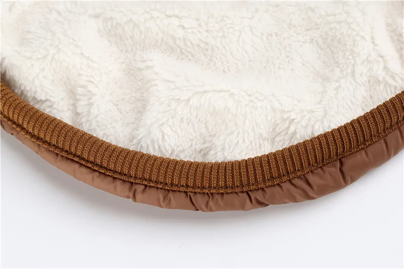 GLORIOUS KEK pet Dog Clothes For Large Dog Winter Warm Basic Dog Coat Jacket for Fleece Lining Ropa Para Perros XS-3XL