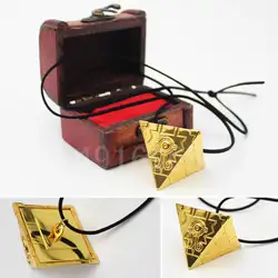 Giancomics горячие аниме Yu-Gi-Oh! Семь артефакт металл золотой цепочки и ожерелья + коробка косплэй подвеска «отаку» золотой костюм аксессуар