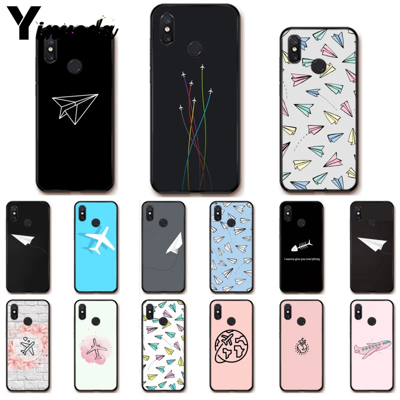 

Yinuoda Aircraft Airplane fly travel cloud Plane PhoneCase for Xiaomi Redm4X 6A 5A 7A Redmi5 5Plus Note8 8Pro 7 mi A1 A2Lite