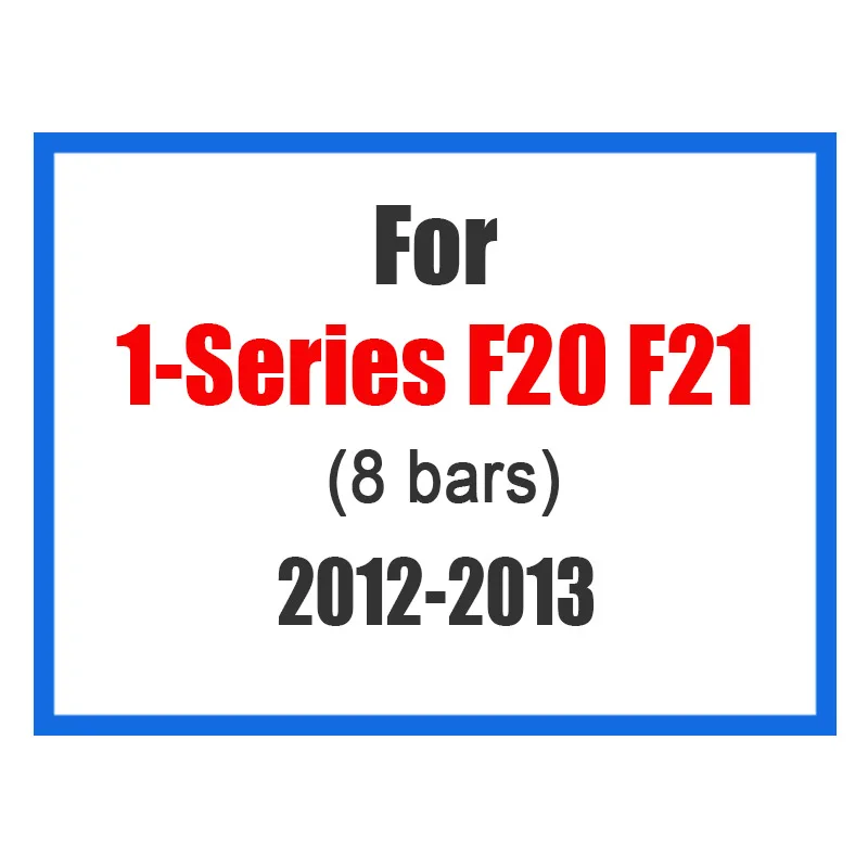 Atreus 3 шт. для BMW F20 F21 F52 Z4 F01 G11 G12 1 серия 7 серии Автоспорт мощность M производительность передняя решетка отделка полосы - Название цвета: F20-8bars-2012-2013