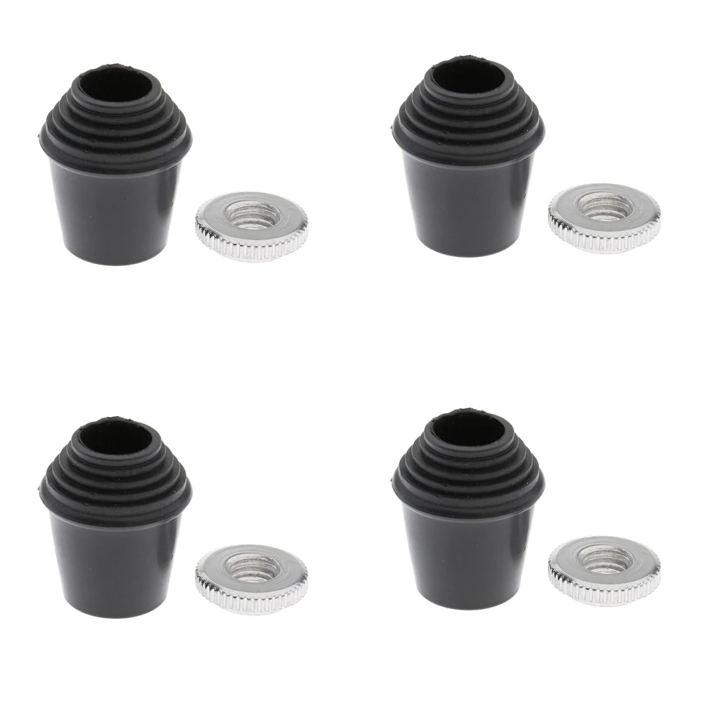  4 Sets Metal Bass Drum Legs Parts Percussion Instrument Parts For Percussion Instruments Parts Replacement Durable Anti-rust
