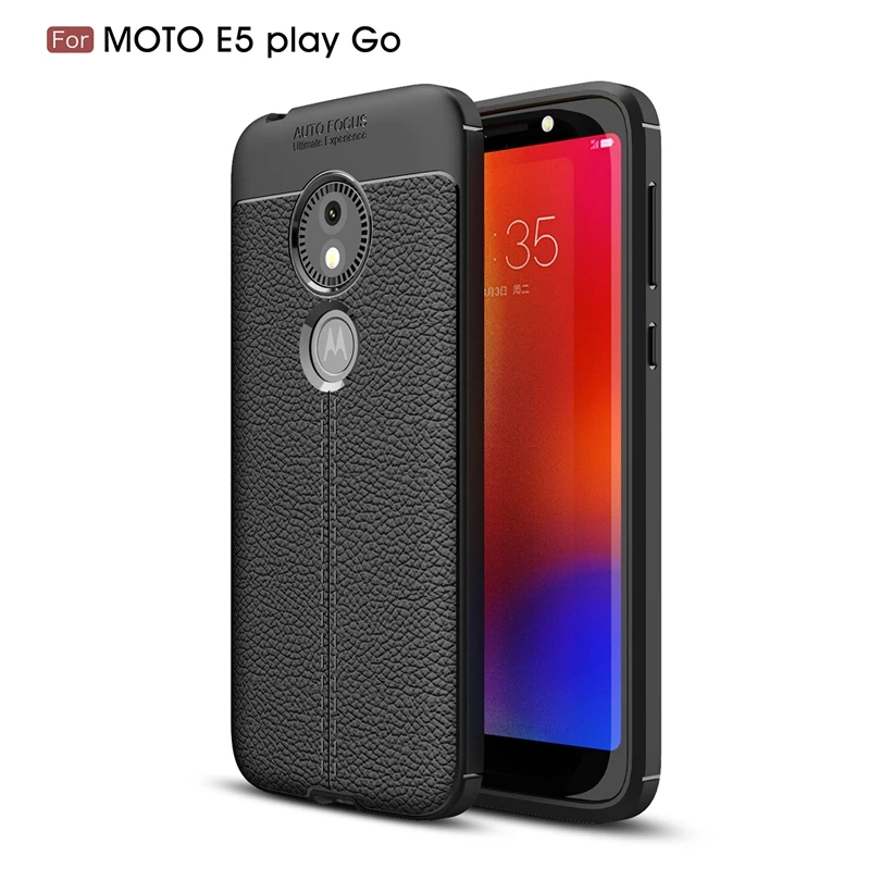 Для Motorola Moto E5 Play Go / E5Play защитная задняя крышка для телефона смартфона мягкие