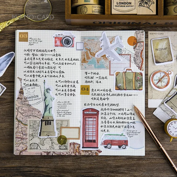 30 листов Парусная коллекция для путешествий самоклеющиеся N Times блокнот для заметок липкая закладка для заметок школьные офисные принадлежности