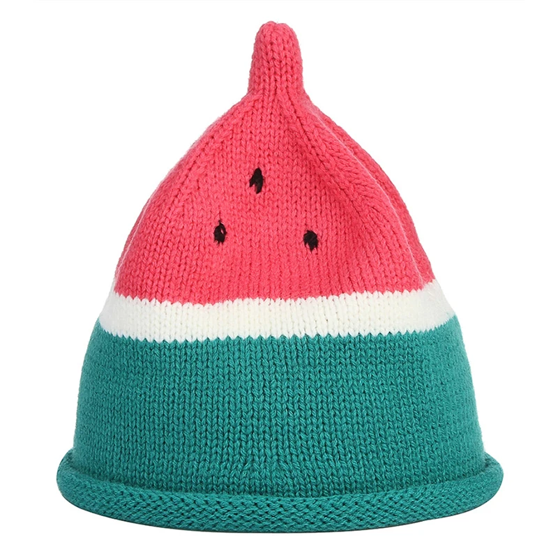 Buy Cute Watermelon Shape Knitted Hat For Children