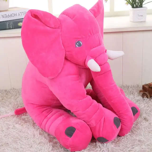 Buy Colorful Giant Elephant Animal Toy Baby Animal shaped Pillow Toy Home