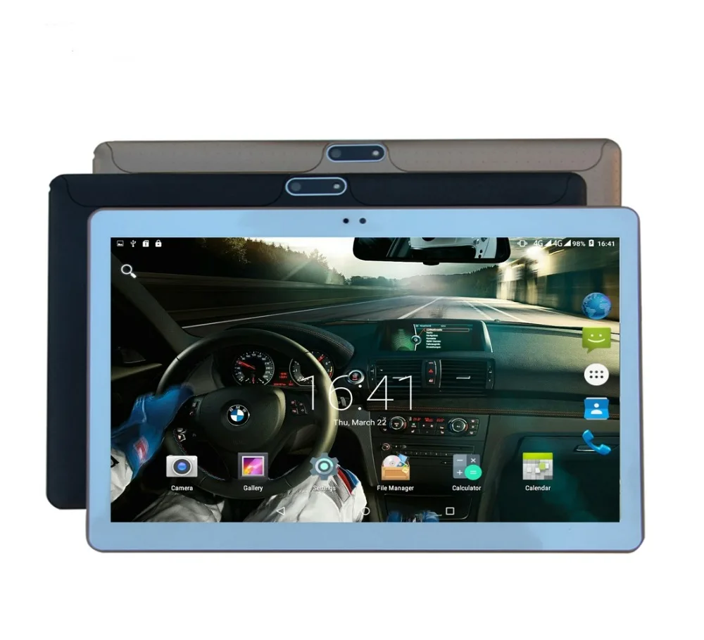 Wi Fi 10 дюймов tablet PC Octa Core 4 ГБ Оперативная память 64 Встроенная 8 Dual SIM слоты gps Bluetooth