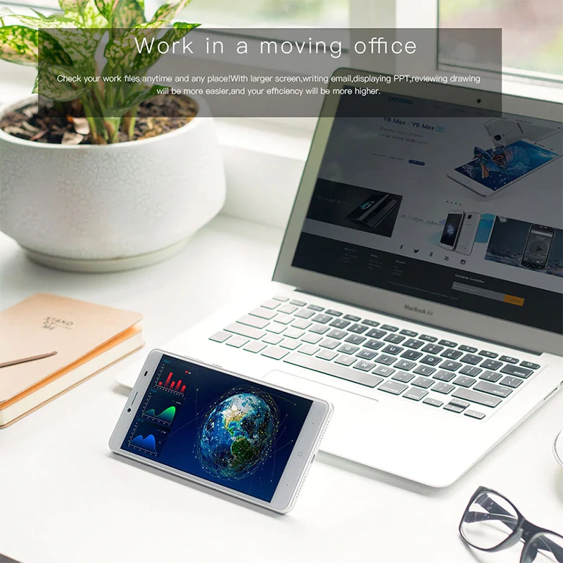 Doogee Y6 max 6 5 дюймов FHD Экран MTK6750 Octa Core Android 0 1 ГГц 3 Гб оперативной памяти Оперативная