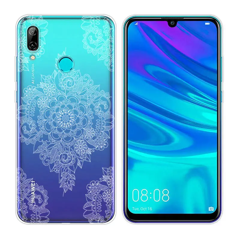 Силиконовые чехлы Arvin для huawei P Smart, мягкий прозрачный ТПУ чехол для телефона P Smart, 6,21 дюймов, чехол с рисунком, сумка - Цвет: 05