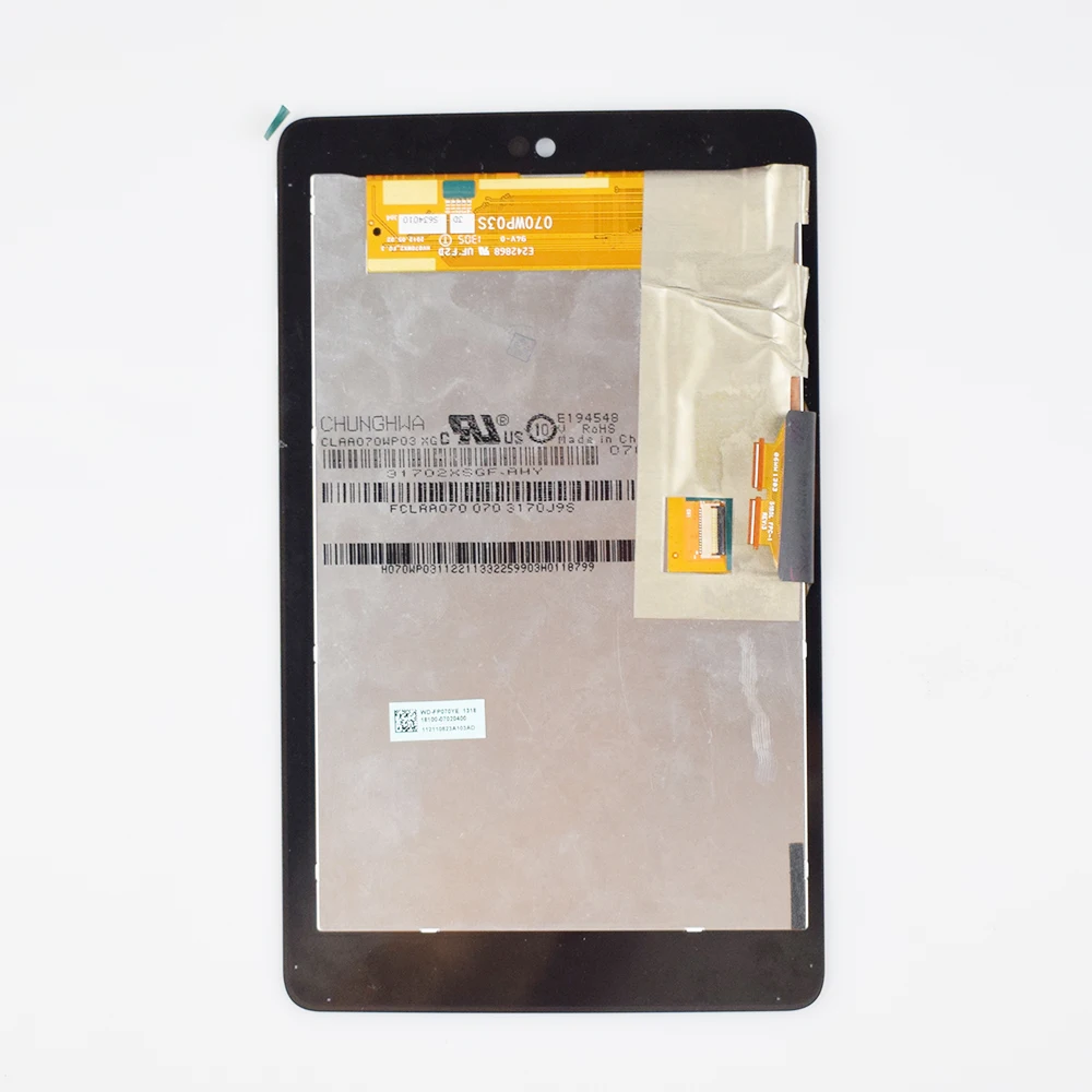 Новый 7 ''для Asus Google nexus 7 1st ME370 ME370T ME370TG nexus 7c ЖК-дисплей Дисплей + Сенсорный экран Полное собрание с рамкой Замена