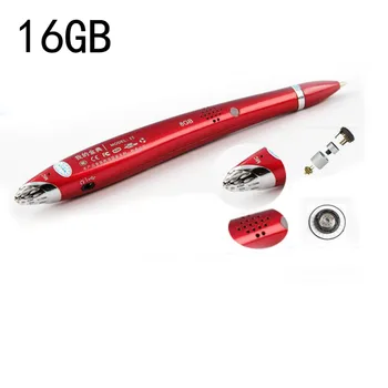 

Voice Recorder 16GB Digital Voice Recording New WDJD X5 Rechargeable HQ Digital Audio Voice Recorder Pen MP3 silver